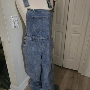 Blue Denim Overalls